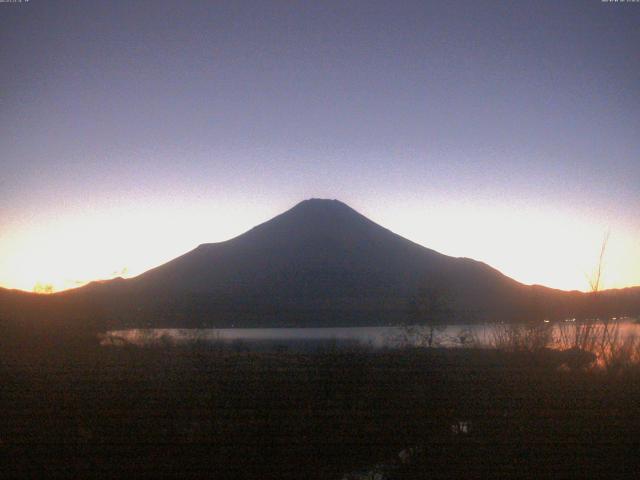 山中湖からの富士山
