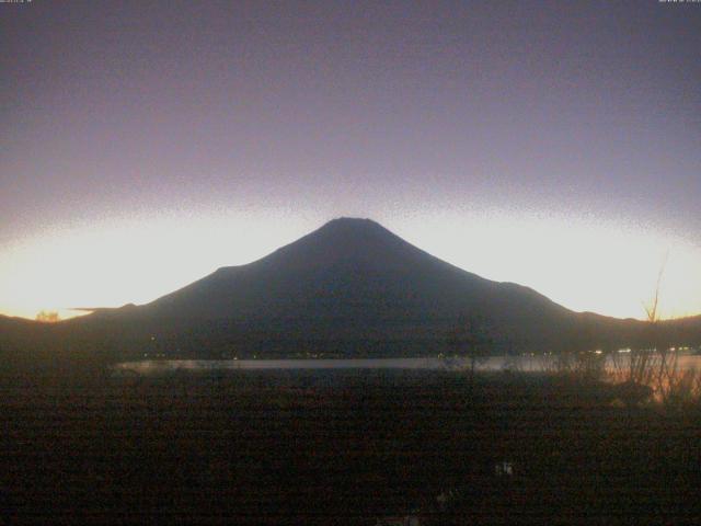 山中湖からの富士山
