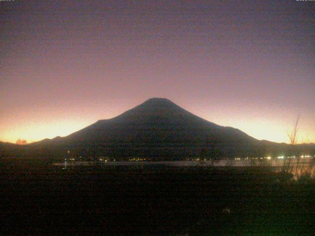 山中湖からの富士山