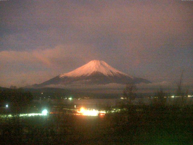 山中湖からの富士山