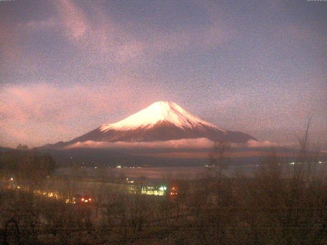 山中湖からの富士山