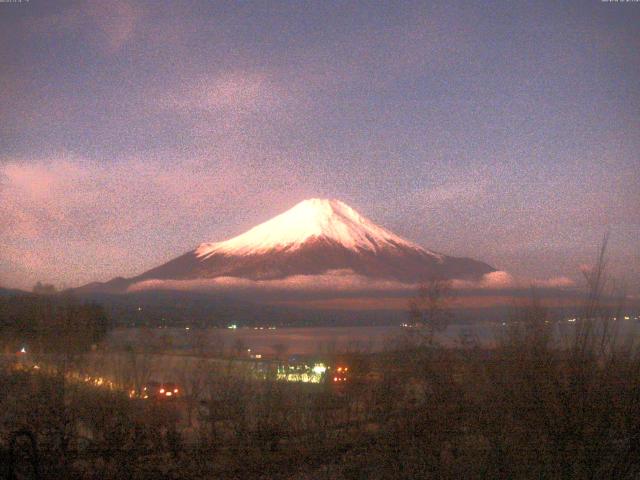山中湖からの富士山