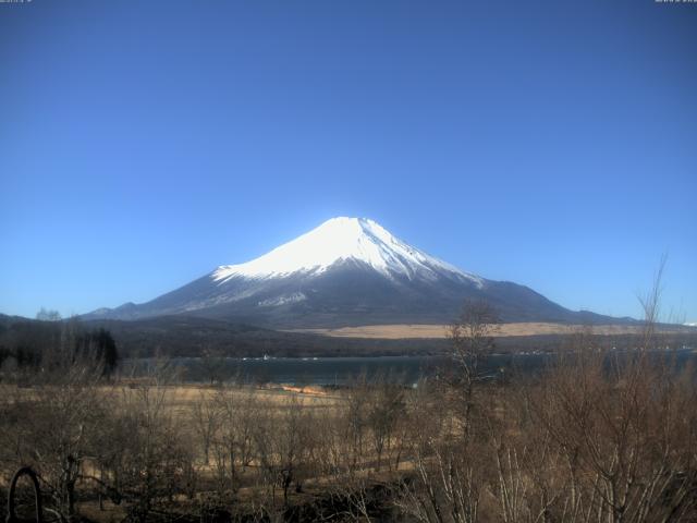山中湖からの富士山