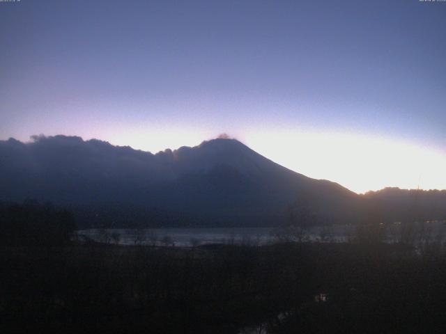 山中湖からの富士山