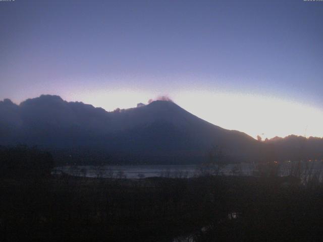 山中湖からの富士山