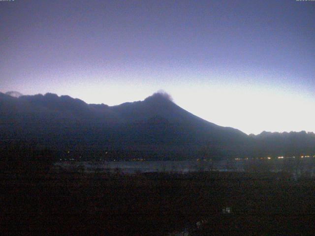 山中湖からの富士山