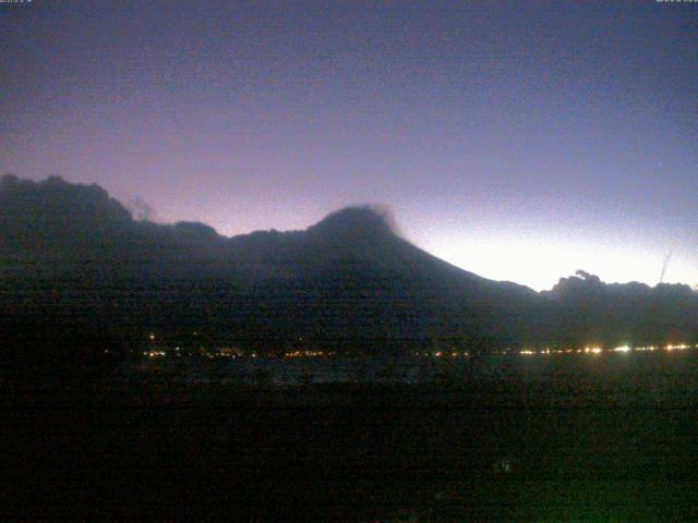 山中湖からの富士山