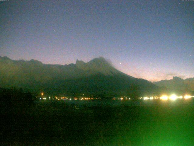 山中湖からの富士山