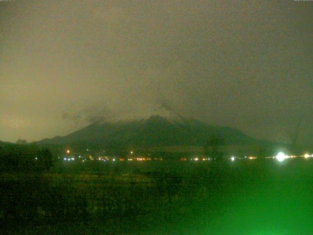 山中湖からの富士山