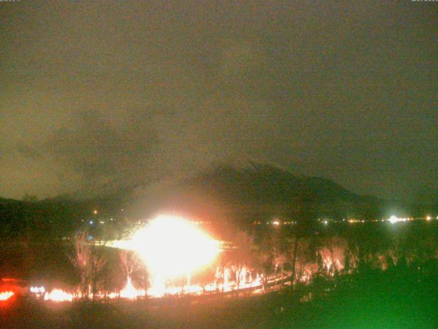 山中湖からの富士山