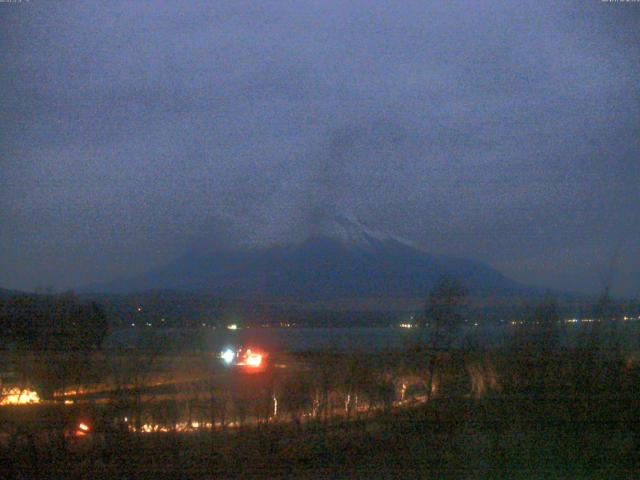 山中湖からの富士山