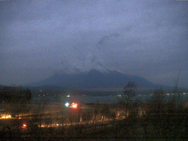 山中湖からの富士山