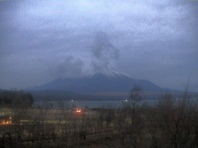 山中湖からの富士山