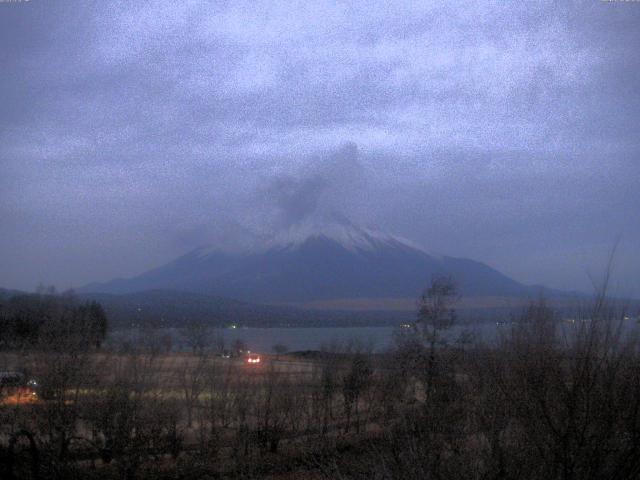 山中湖からの富士山