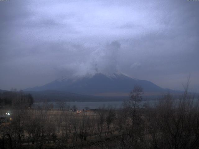 山中湖からの富士山