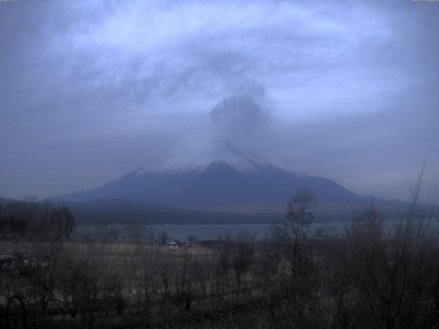 山中湖からの富士山