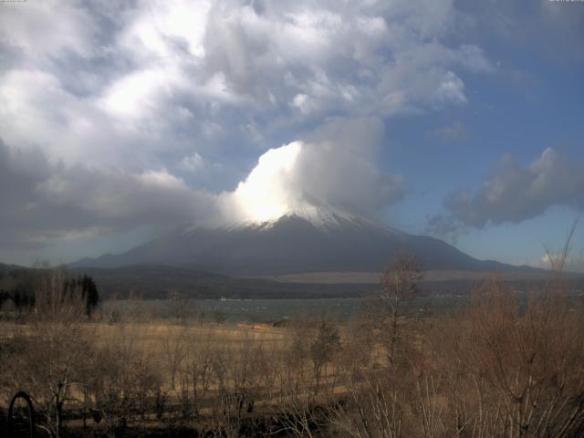 山中湖からの富士山
