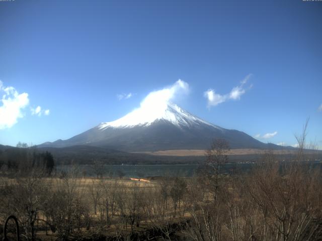 山中湖からの富士山