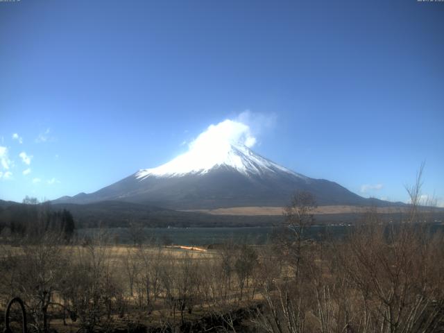 山中湖からの富士山