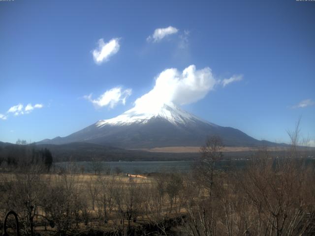 山中湖からの富士山