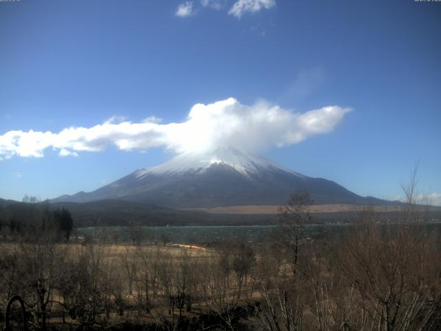 山中湖からの富士山
