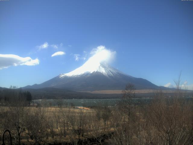山中湖からの富士山