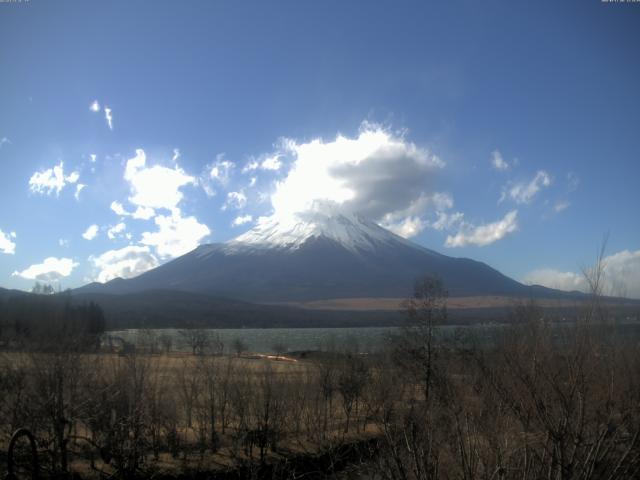 山中湖からの富士山