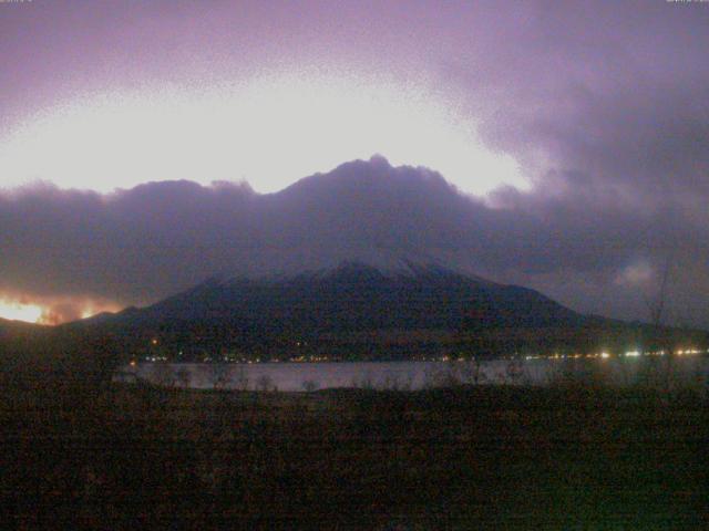 山中湖からの富士山