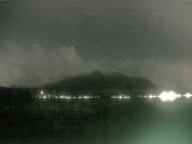 山中湖からの富士山