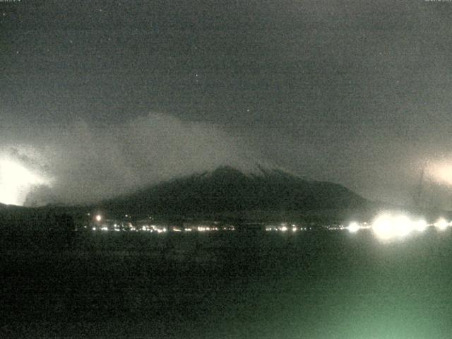 山中湖からの富士山
