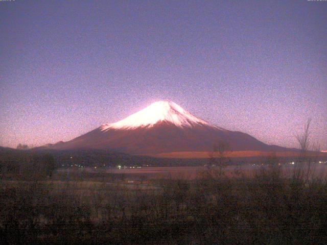 山中湖からの富士山