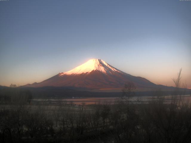 山中湖からの富士山