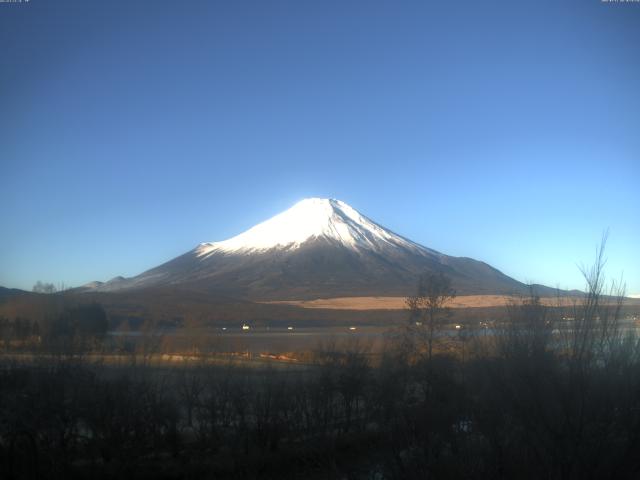 山中湖からの富士山