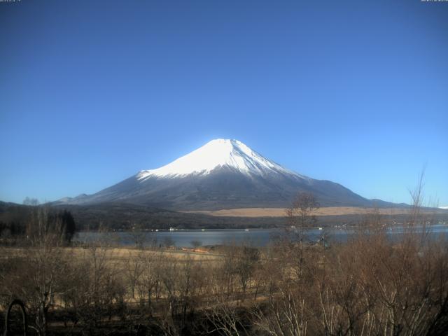 山中湖からの富士山