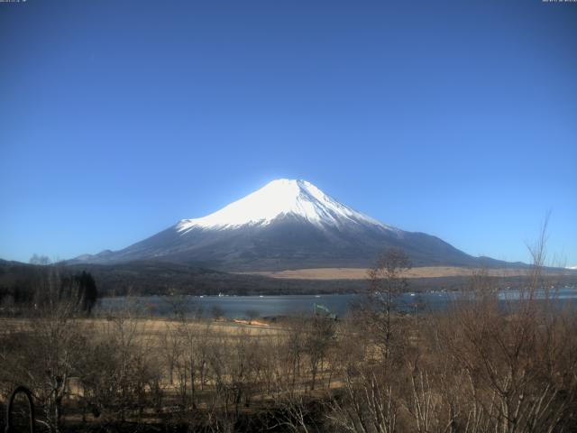 山中湖からの富士山