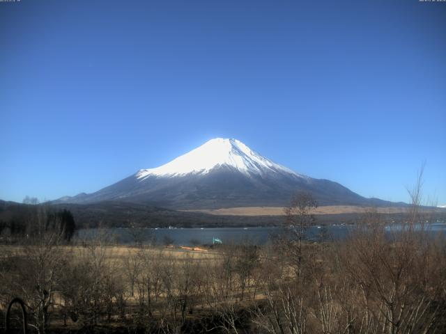 山中湖からの富士山