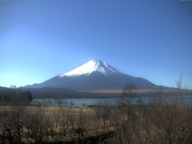 山中湖からの富士山