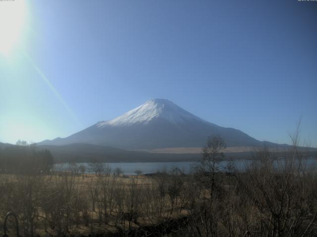 山中湖からの富士山