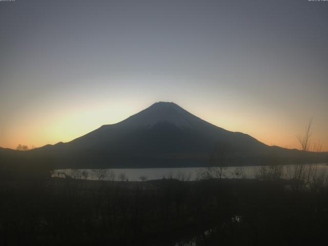 山中湖からの富士山