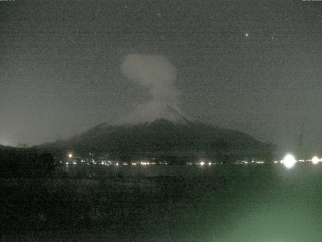 山中湖からの富士山