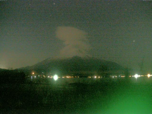 山中湖からの富士山