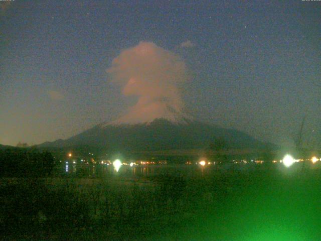 山中湖からの富士山