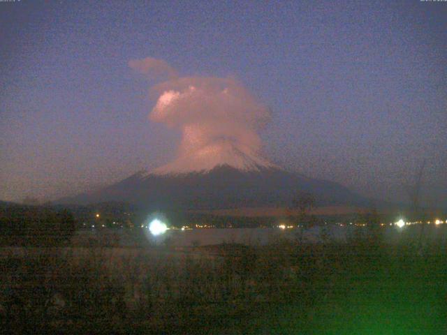 山中湖からの富士山