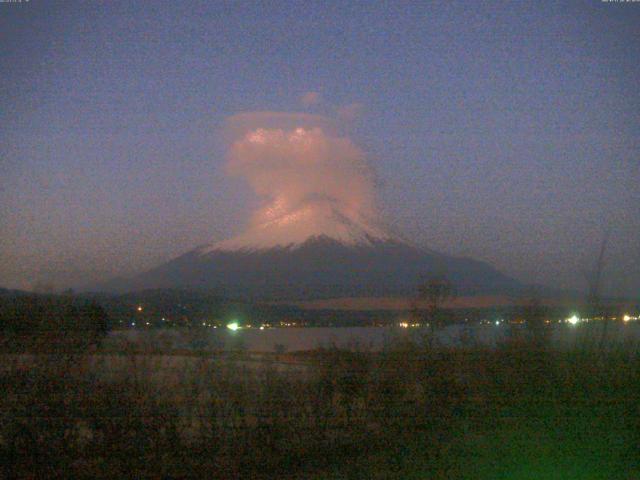山中湖からの富士山