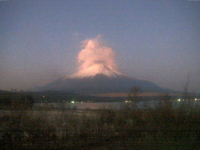 山中湖からの富士山