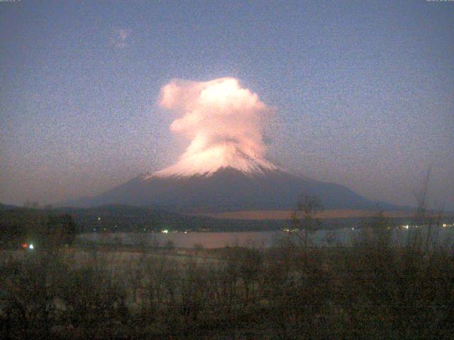 山中湖からの富士山
