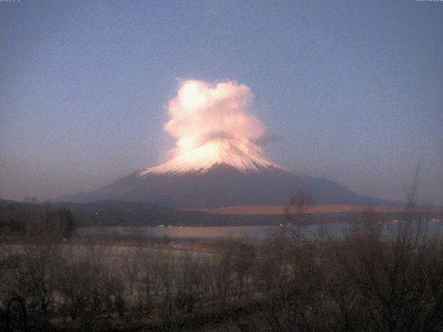 山中湖からの富士山