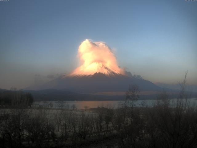 山中湖からの富士山