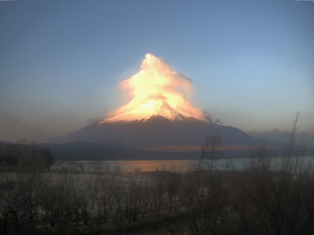 山中湖からの富士山