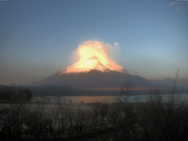 山中湖からの富士山